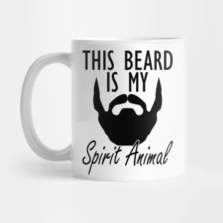 Bearded - This beard is my spirit animal Mug